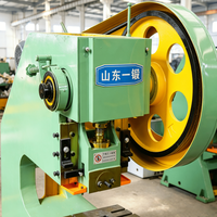 Presse à découper mécanique à gorge profonde 6,3T pour tôles d'acier, moteur 1,5 kW 110/220V, moule personnalisé, moteur multifonctionnel, haute précision