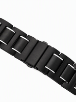 Bracelet de remplacement en acier inoxydable, antichoc, portable, personnalisé, artisanal, en acier et bois, pour Apple Watch - Vente chaude