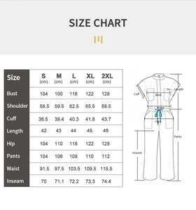 Uniformes Médicos de Buena Textura, Conjuntos de Uniformes Médicos, Monos con Piernas Anchas, Tela de Mezcla de Poliéster y Elastano, Conjuntos de Uniformes Médicos - Product Image 6