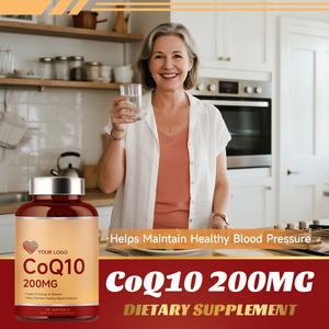 Integratore <span class=keywords><strong>CoQ10</strong></span> 200MG a Marchio Privato OEM, 90 Capsule Molli per Migliorare la Salute del Cuore e la Produzione di Energia - Product Image 3