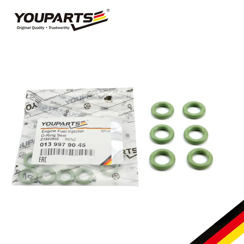 Youparts RTS MERCEDES-BENZ ซีลหัวฉีดน้ำมันเชื้อเพลิงสำหรับ BMW ปะเก็นโอริง013 997 90 45