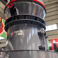 Broyeur à suspension haute pression Jianye avec moteur AC, capacité de 0,8 à 33 T/h pour la production de poudre minérale et de pierre