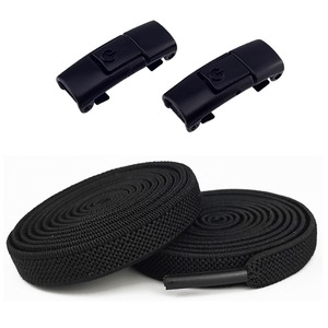 Lacci per Scarpe Senza Nodi da <span class=keywords><strong>8mm</strong></span> con Chiusura a Pressione, Lacci Elastici Senza Nodi per Sneaker, per Bambini e Adulti, 100cm - Product Image 2