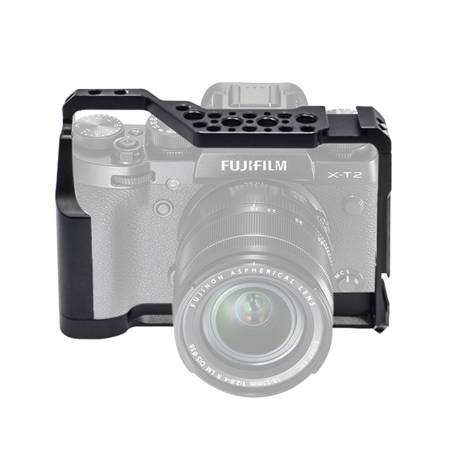 XT3 Camera Video Cage for Fujifilm Camera Video Filmmaking Stabilizer Rig Aluminium Alloy Extension Frame