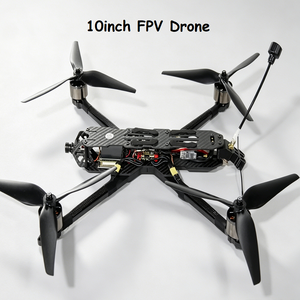 Dron Industrial FPV Tipo X-B de 10 Pulgadas, Carga Útil de 3.5 kg, ELRS915, ESC de 65 A, Motor 3115, Tiempo de Vuelo de 9 Minutos, Sistema UAV Listo para Volar - Product Image 1