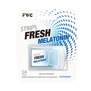 Yichao mélatonine bande orale marque privée sans sucre haleine bande de menthe supplément de sommeil bandes de Film de dissolution orale - Product Image 2