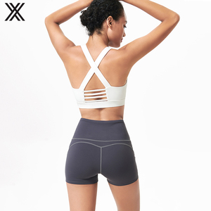 Gran oferta 2019 pantalones cortos deportivos de poliéster con ajuste seco para <span class=keywords><strong>mujer</strong></span> - Product Image 4