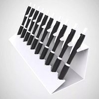 Support de stylo en acrylique de marque OEM fabriqué sur mesure en usine au Guangdong - Élégant présentoir de vitrine