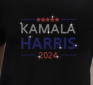 Topaz Brand Factory 2025 Kamala Harris Rhinestone Vinilo Dtf Crystal Transferencia <span class=keywords><strong>de</strong></span> calor para <span class=keywords><strong>ropa</strong></span> - Product Image 5