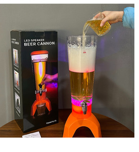 Dispensador de cerveza LED con altavoz BT Ideal para fiestas Bares Pubs Restaurantes - Product Image 2