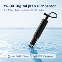 Sonde numérique de pH et d'ORP RS485 Modbus RTU avec mesure de température, étanchéité IP68, en ABS, pour la surveillance de la qualité de l'eau