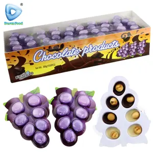 Hot Sale Wholesale Chocolate Biscuit Grape Shape Chocolate Candy