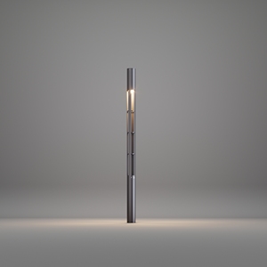 Curvex 200cm Poteau d'éclairage extérieur en aluminium LED IP65 durable et étanche pour rue publique et zones commerciales - Product Image 4