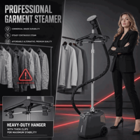 Défroisseur Vapeur Commercial Direct Usine Haute Puissance avec Réservoir d'Eau Surdimensionné
