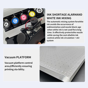 Mới đến A1 i1600 6090 UV phẳng máy in UV dtf máy in nhãn dán với véc ni cho bút gốm thủy tinh kim loại chai - Product Image 4