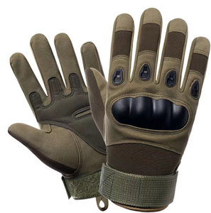 Gants tactiques DFTG1123 personnalisés pour la vente en gros – Vert olive, marron, kaki, beige désert – Écran tactile, protection des phalanges, stock DF - Product Image 1