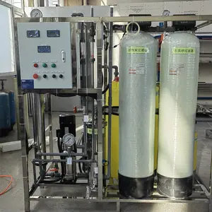 염가 RO 1 톤 역삼투 정수처리 1000L/H 산업용 정수 기계 직접 음료수 기기
