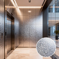 Panel de Pared Interior Metálico, Impermeable y Resistente al Fuego, para Uso Comercial y Doméstico, con 5 Años de Garantía y Adquisición para Proyectos