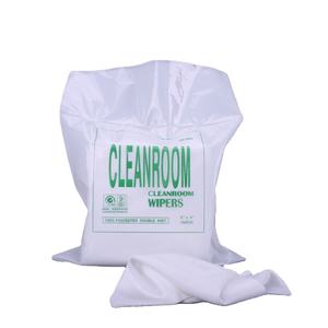 6inch 120gsm Class 1000 Laser kín 100% polyester 1006sle Lint miễn phí phòng sạch khăn lau phòng sạch gạt nước cho màn hình LCD - Product Image 1