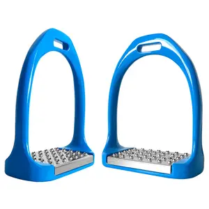 Factory Wholesales Customized Light Wight Outdoor Equestrian Equipment Aluminum Safety Horse Stirrups