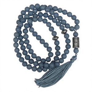 Perles de Tasbeeh en résine écologiques faites à la main, luxueuses, pour la prière musulmane islamique, chapelet Misbaha, cadeau religieux - Product Image 1