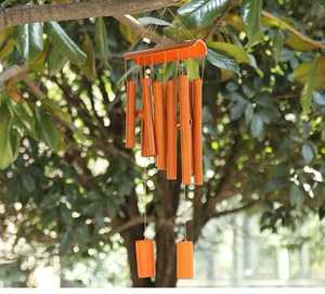 Carillons à vent en bambou, cadeau commémoratif personnalisé, décoration suspendue pour jardin extérieur, fournisseur OEM, usine du Vietnam - Product Image 3