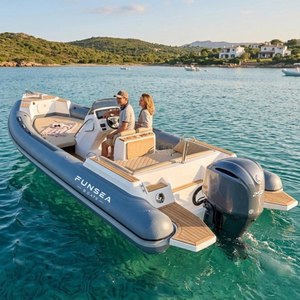 <span class=keywords><strong>Bateau</strong></span> semi-rigide en fibre de verre de 7,6 m de qualité supérieure avec T-TOP, tubes Hypalon, <span class=keywords><strong>bateau</strong></span> <span class=keywords><strong>pneumatique</strong></span> rigide rapide pour les loisirs RIB760 avec/sans <span class=keywords><strong>moteur</strong></span> - Product Image 5
