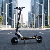 Trottinette électrique intelligente pliable pour adultes, moteur 800W, pneus gonflables de 10 pouces, suspension intégrale, frein à tambour, batterie lithium 48V, autonomie 40-60 km