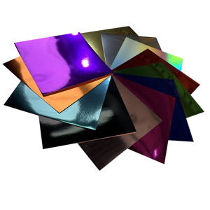 로얄 블루 A4 250gsm 크리스마스 종이 공예품을위한 금속 카드 스톡 MOQ 배송 준비 없음 - Product Image 2