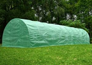 Invernadero de túnel de 10x3x2m para la venta140 G cubierta de PE blanca protectora UV con puerta con cremallera y 20 ventanas de pantalla para ventilación - Product Image 4