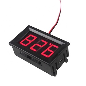 Voltímetro digital LED de 3 cables, 0,56 pulgadas, CC, 0V-30,0 V, protección de conexión inversa - Product Image 2