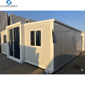 Installation rapide Rose Cottage 2 chambres 1 salle de bain Kit de cadre en acier bureau invité ADU <span class=keywords><strong>location</strong></span> de <span class=keywords><strong>vacances</strong></span> petite maison maison en conteneur extensible - Product Image 1