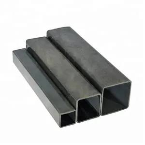Tubi in acciaio quadrati zincati senza saldatura neri RW di alta qualità a basso prezzo per la produzione di parti strutturali e parti meccaniche