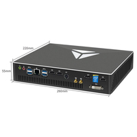 Mini PC con Intel Core I7-10700F de 10.ª Generación, 8 Núcleos, GTX1650 4G, Mini PC para Juegos, 3HD+DP+DVI, Computadora de Escritorio Pequeña con Ventilador, 4K