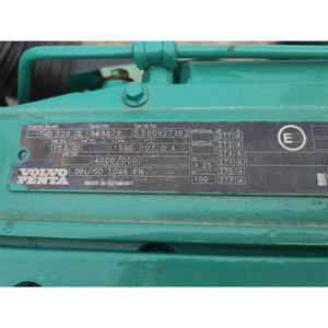 Volvo Tad1631 500kw Standby Volvo TAD 720GE 120kw Standby Generator Diesel Volvo Generator 120kva 24V DC Electric Start IP 23 - Product Image 3