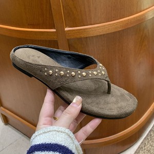 Sandales plates à plateforme rétro pour femme, style tong, pour l'été 2026, idéales pour les vacances à la plage et l'extérieur - Product Image 4