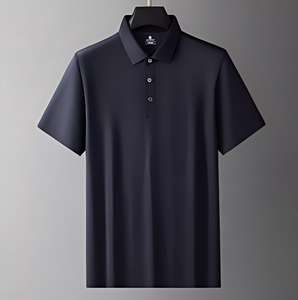Polo Casual para <span class=keywords><strong>Hombre</strong></span> 2026, Moderno, Sencillo, de Algodón Puro, Transpirable, Antipilling, Versátil - Product Image 5