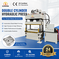 Presse hydraulique 630T pour le pressage et le formage de plaques d'embrayage, carrosseries de voitures, moulage d'essai disponible avant expédition, machine de pressage