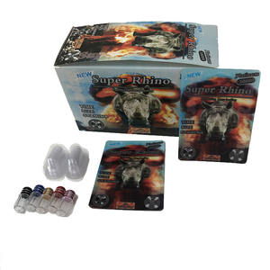 3D-Effekt Männer Verbesserung Flasche Karte verrücktes Nashorn 69 7 7 Kapsel Nashorn 69 7 Pillen Karte - Product Image 5