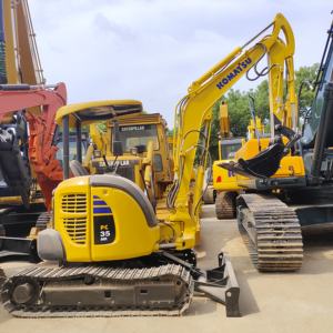 Excavadora Usada Komatsu PC55MR, Mini Excavadora de 5.5 Toneladas, Excavadora de Segunda Mano PC78 PC60, Máquinas de Construcción de Alta Calidad - Product Image 6