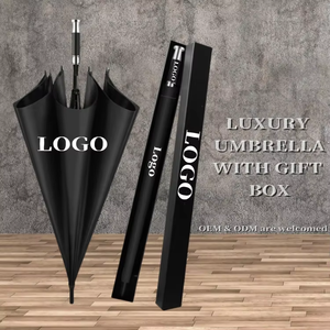 <span class=keywords><strong>Paraguas</strong></span> de Golf Moderno Recto de Pongee con Logotipo Personalizado, <span class=keywords><strong>Paraguas</strong></span> Recto Resistente con Marca de Coche - Product Image 2