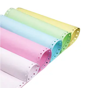 3ply CB CFB CF NCR Paper Carbonless Copy Paper for Bank Usage rainbow carbonless paper
