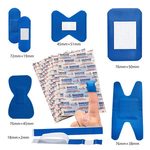 Vendaje azul detectable por metal, para alimentos, hoteles, restaurantes, chefs, hemostático, impermeable, vendaje médico. - Product Image 1