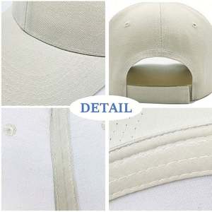 Gorra Deportiva de 6 Paneles al por Mayor, de Alta Calidad, 100% Algodón, Gorra de Golf con Logotipo Personalizado, Gorra de Béisbol para Hombre - Product Image 3