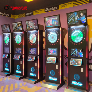 Máquina Electrónica de Dardos Arcade para Interiores, Juego Interactivo para Adultos, Conexión por Cable LCD, Puntuación - Product Image 2