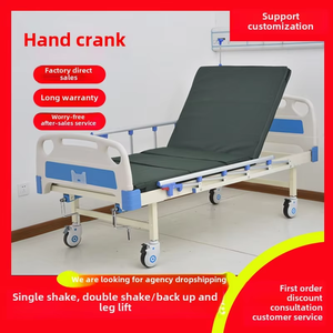 Tempat tidur menyusui Manual multifungsi, pusat rehabilitasi fisioterapi rumah sakit orang tua - Product Image 2