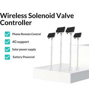 Contrôleur d'irrigation sans fil DaringFish Garden avec électrovanne, alimentation solaire 4G, télécommande simple/double, <span class=keywords><strong>arrosage</strong></span> par impulsions - Product Image 3