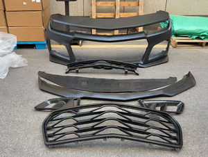 Kit carrosserie de haute qualité en plastique <span class=keywords><strong>noir</strong></span>, pare-chocs avant, style <span class=keywords><strong>ZL1</strong></span> et 1LE pour <span class=keywords><strong>Chevrolet</strong></span> <span class=keywords><strong>Camaro</strong></span> 2010-2015 - Product Image 4