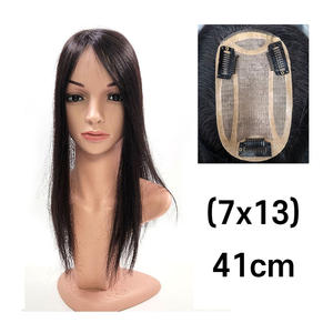 Pelucas de Cabello Humano Natural Liso Coreano Cosmo en Corea (7x13)-16 Pulgadas, Cómodas de Usar, Ligeras, para Uso Diario - Product Image 2