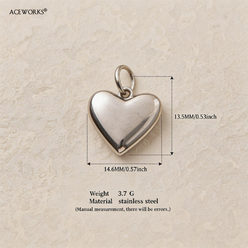 Plain Heart Charm